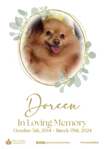 Farewell Ceremony of Doreen