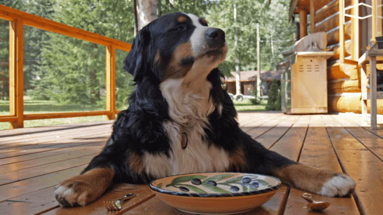 makanan anjing senior
